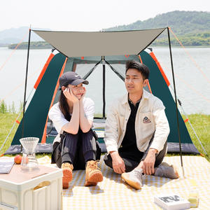 <span class=keywords><strong>Tente</strong></span> de camping portable imperméable pour <span class=keywords><strong>2</strong></span> à 4 personnes, <span class=keywords><strong>tente</strong></span> automatique pop-<span class=keywords><strong>up</strong></span> en Oxford 210D pour la famille ou les couples - Product Image 3