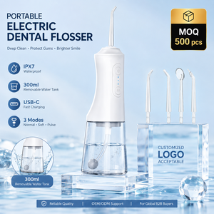 <span class=keywords><strong>Irrigador</strong></span> Bucal Económico al por Mayor, Impermeable IPX7, OEM/ODM, Dispositivo Eléctrico para Limpieza <span class=keywords><strong>Dental</strong></span>, Hilo <span class=keywords><strong>Dental</strong></span> <span class=keywords><strong>de</strong></span> Agua para el Hogar y Viajes - Product Image 1