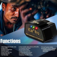 Precio de fábrica Vgate iCar Pro Bluetooth 3,0 ELM327 OBD2 escáner Compatible con Android Car Auto herramienta de diagnóstico lector de código