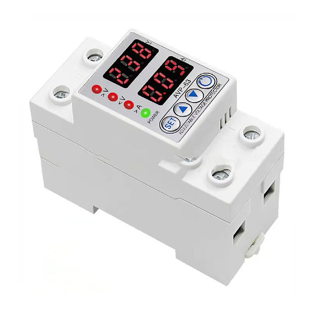 AVP 63A High quality Voltage Protector Automatic Adjustable Over Under Voltage Protector Overvoltage