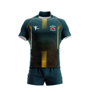 Harga pabrik grosir Polyester sublimasi Kit Rugby kualitas tinggi Jersey Rugby untuk pria - Product Image 1