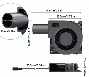 WELLSUNFAN EC 12032 Micro Blower <span class=keywords><strong>CPU</strong></span> Cooler <span class=keywords><strong>Fan</strong></span> 100-240V PBT Centrifuge pour Intel Processor Socket Industrial <span class=keywords><strong>Smart</strong></span> Toilet - Product Image 6