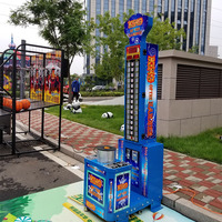 Machine de jeu d'arcade sportive d'intérieur en métal, à monnayeur, Baby Bear, jeu de frappe au marteau et de boxe, pour 1 joueur