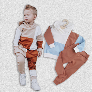 הסיטונאי מותאם אישית סתיו וחורף איכות גבוהה כותנה אורגנית טרי צרפתי בנים טלאים - Product Image 2