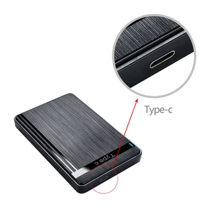 กล่องใส่ฮาร์ดดิสก์ภายนอกแบบพกพา USB-C 3.1 ขนาด 2.5 นิ้ว SATA HDD/SSD ทำจากพลาสติก - Product Image 3