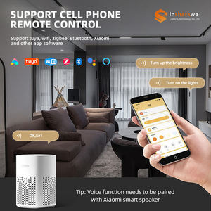 Lampe d'éclairage sur rail de ceinture tissée WIFI moderne Ultra-mince 6mm 48V TUYA ZigBee 2.4G passerelle intelligente en aluminium aimant éclairage sur rail - Product Image 4