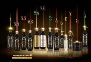 Fournisseur d'or 1L <span class=keywords><strong>PRO</strong></span>-TECHS Traitement capillaire à la kératine maximale sans formaldéhyde à l'huile d'argan pour lisser les cheveux - Product Image 6