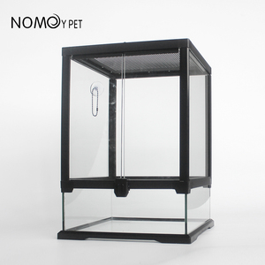 NOMOY PET yeni tasarım kurulumu kolay sökülebilir cam teraryum yağmur ormanı tankı sürüngen <span class=keywords><strong>habitat</strong></span> kafes - Product Image 2