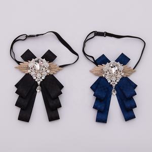 Nuovo arrivo tessuto fatto a mano <span class=keywords><strong>papillon</strong></span> e cravatte all'ingrosso nastro spille <span class=keywords><strong>per</strong></span> abiti e camicie - Product Image 1