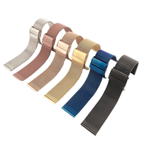 Bracelet de montre intelligente en acier inoxydable doré pour Watch Series 10/9/8/7/6/5 SE, remplacement, fermoir pliant rose, 22 cm