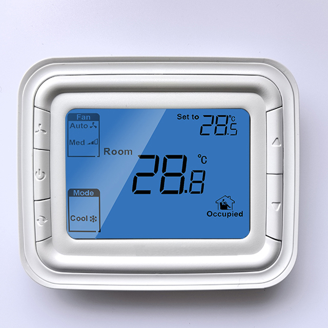 Thermostat Digital LCD Thermostat Fan Coil air Conditioner Wire Controller Panel T6861H2WB T6861H2WG Smart Heating Thermostat