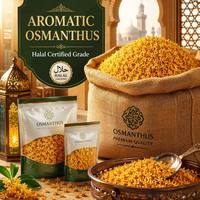 Teh Herbal Bunga Osmanthus Kering Halal - Aroma Intens Kemasan Daun Teh Lepas Teh Mekar Minuman Kesehatan Bahan Sirup