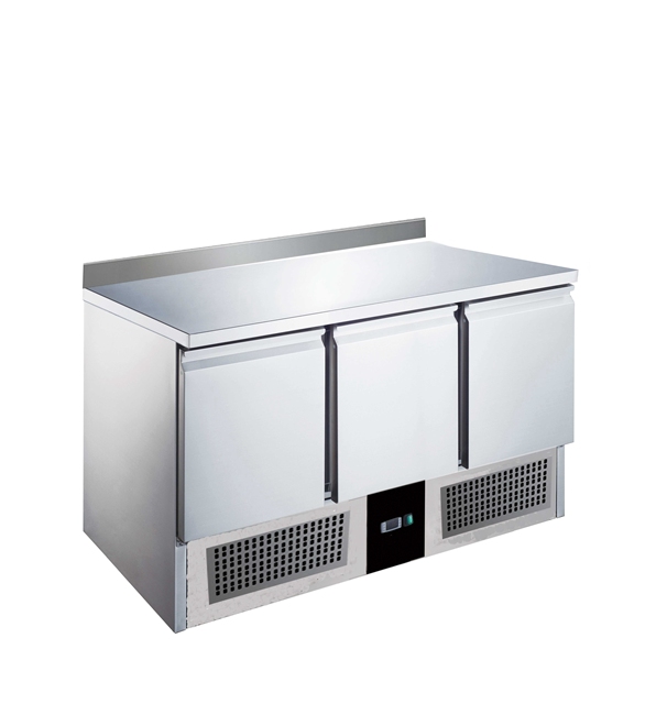 368L Three Door Salad bar Refrigerator S903 Series Commercial Refrigerator Customized Static Cooling Counter