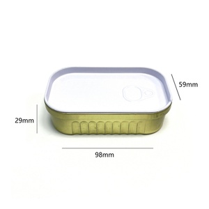 Caja Ovalada de Hojalata Vacía, Caja Misteriosa, Miniaturas de Comida de Dibujos Animados, Juguetes, Lata de Almacenamiento - Product Image 2