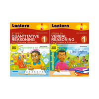 Personnalisé en couleur souple école anglais manuel lanterne étapes raisonnement quantitatif-afrique offset parfait reliure livre