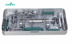 ชุดเครื่องมือผ่าตัดกระดูกสันหลังแบบรุกรานน้อย พร้อมสกรูและแท่งยึด อุปกรณ์การแพทย์สำหรับศัลยกรรมกระดูก - Product Image 3