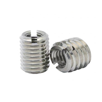 Stainless Steel Fully Threaded Fasteners with Internal and External Threads M12*1.25-M14*1.5-30L Socket Drive