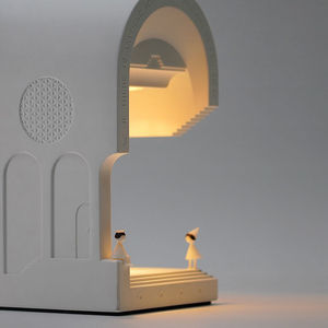 2023 vendita calda moderna all'ingrosso personalizzata con lampada scaldacandele a cera di fusione a forma di <span class=keywords><strong>casa</strong></span> Dimmer - Product Image 3