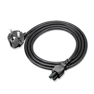 Eu-Standaard-Gecertificeerd 0,75 Mm ² 3-Pins Tot C5 Netsnoer 1.2M Zwart | Hoge Stroomkabel Voor Laptops, Printers - Product Image 4