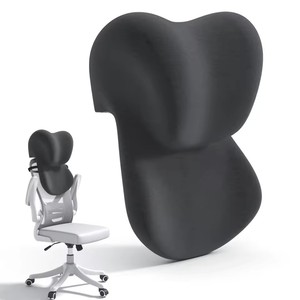 Coussin de tête réglable pour chaise de jeu et de bureau, coussin ergonomique en mousse à mémoire de forme pour le soutien du cou avec sangle réglable - Product Image 2