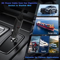 Adaptateur secteur pour voiture pour routeur WiFi portable 12V/24V vers 30V 3.5A, étanche IP67, câbles multi-longueurs, OEM disponible