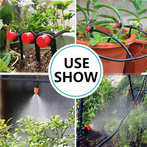 Kit de Riego por Goteo, Tubería de 49 Pies, 50 Goteros, Sistema de Riego Automático, Microaspersor de Jardín, Fácil Instalación, Plástico PVC - Product Image 4