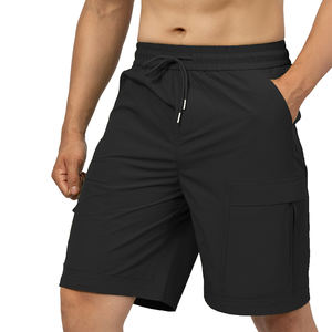 Pantalones Cortos Cargo de Secado Rápido para Hombre, 100% Poliéster, Transpirables, Ligeros, con 6 Bolsillos, para Actividades al Aire Libre, OEM - Product Image 1