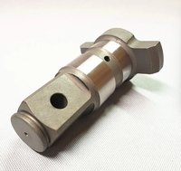 Boulon de verrouillage à bouton en acier allié usiné CNC sur mesure avec finition zinguée et filetage métrique