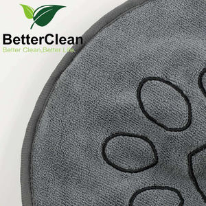 Serviette pour chiens en microfibre ultra absorbante, séchage rapide, sans peluches, épaisse, extra large, avec poches confortables pour les mains, lavable en machine - Product Image 2