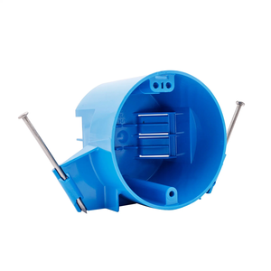 Boîtes de prises électriques en plastique étanches et isolantes, design moderne, fiables et professionnelles, garantie 1 an, pour plafonds intégrés - Product Image 1