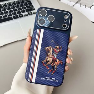 Custodia Antiurto per <span class=keywords><strong>iPhone</strong></span> 17 16 15 14 13 <span class=keywords><strong>12</strong></span> con Design Ricamato a Polo, Stile Business - Product Image 6