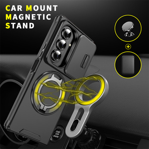 For Samsung Galaxy <strong>Z</strong> Fold 7 Case Magnetic Ring <strong>Holder</strong> 360 Swivel Bracket Slide Camera Protection Cover for Samsung <strong>Z</strong> Flip 7 6 - Product Image 6