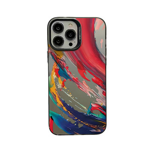 Funda para Teléfono Móvil para <span class=keywords><strong>iPhone</strong></span> 17 <span class=keywords><strong>Pro</strong></span> Max con Tinta Colorida de Láser Plateado para <span class=keywords><strong>iPhone</strong></span> 16 15 14 <span class=keywords><strong>13</strong></span> 12 <span class=keywords><strong>Pro</strong></span> Max - Product Image 5