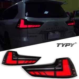 Juego de Luces Traseras LED TYPY para Lexus LX570 2016-2019 con DRL y Señal de Giro Dinámica, Lente Ahumada/Tintada, 12V - Product Image 1