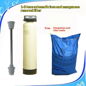 Équipement de filtration et adoucissement de l'<span class=keywords><strong>eau</strong></span> au sable de manganèse pour l'élimination du fer, des rouille jaune et des odeurs de l'<span class=keywords><strong>eau</strong></span> de puits et des eaux souterraines, <span class=keywords><strong>purificateur</strong></span> 100kg 5+ - Product Image 3