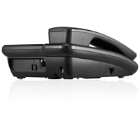 Téléphone analogique PSTN RJ11 avec identification de l'appelant, musique en attente et 10 touches de mémoire à une touche pour hôtel et bureau