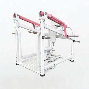 เครื่องออกกำลังกายแบบใหม่ ดีไซน์เพื่อการฝึกกล้ามเนื้อแขน แบบใช้แผ่นน้ำหนัก เครื่องกดไหล่เพิ่มความแข็งแรงระดับมืออาชีพ สำหรับการออกกำลังกาย - Product Image 3