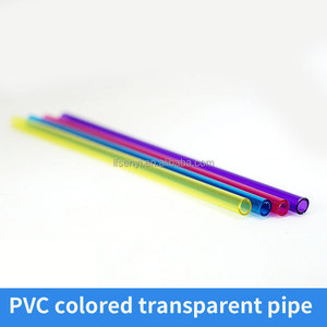 カスタム切削サービス小型プラスチックチューブPVCハードサポート透明中空色耐久軽量 - Product Image 4