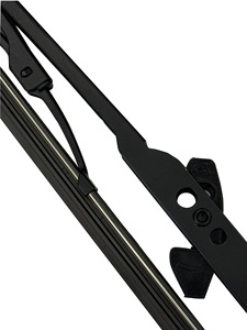 Escobilla Limpiaparabrisas Metálica Convencional, Estándar IATF 16949, Goma de Grafito Silenciosa y Duradera, Marco de Hierro, Gancho Universal en U para <span class=keywords><strong>VW</strong></span>, Jetta, Polo - Product Image 6