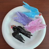 YJL NOUVEAU Pince à Cheveux en PVC Faite à la Main Motif Nuisette Mignonne et Douce pour Femmes, Accessoire de Mode Coréen pour Filles