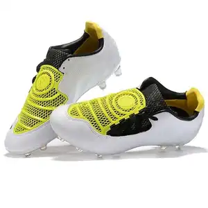 Cross-border Hot Sale Sport Professional Training Shoes Rubber White Black Turkey Soccer Shoes