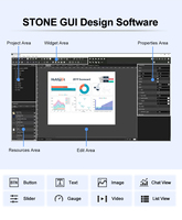 STONE 7 "Intelligent Weit verbreitet im Fahrzeug HMI TFT 800*480 Touchscreen-Display Resistive LCD-TFT Touchscreen