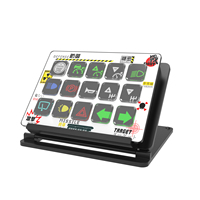 HSV293 Macro Pad para Truck & Flight Sim-Teclado LCD dinámico, soporte de mapeo de juegos-OEM disponible, MOQ pequeño