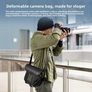 Bolso Bandolera Divoom <span class=keywords><strong>Pixoo</strong></span> SlingBag-V2 para Hombre, Impermeable, con Conectividad Bluetooth, Bolsos Pixel con Animación y Energía Móvil - Product Image 4