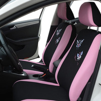 Sarung Jok Mobil M4 Fashion, Kompatibel dengan Kebanyakan Mobil, Bahan Polyester yang Tahan Lama