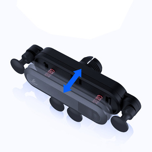 Support de téléphone universel pour voiture ELE-GATE, fixation sur grille d'aération, poignée réglable pour appareils mobiles - Product Image 2