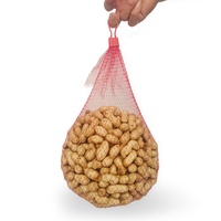 Sac à manches en filet extensible, pièces, prix d'usine, petit Tube, filet épaissi, emballage de fruits, ail, oignon, noix