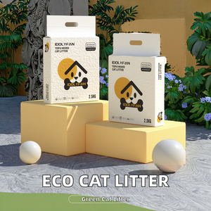 โรงงานขายส่งทราย<span class=keywords><strong>แมว</strong></span>เต้าหู้ธรรมชาติแบบจับตัวเป็นก้อน ฝุ่นน้อย ควบคุมกลิ่นได้ดี ได้รับการรับรองมาตรฐาน ISO9001 ผลิตจากเส้นใยถั่วลันเตาและแป้งข้าวโพด รับผลิตแบบ OEM และ Private Label - Product Image 1