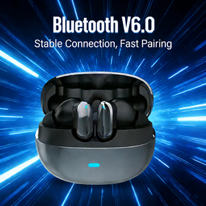 Nuevos Auriculares Intrauditivos K60 Mini TWS, Sonido de Alta Fidelidad, Auriculares Estéreo Inalámbricos, BT 6.0, Más Vendidos, Auriculares con Llamadas Nítidas - Product Image 2