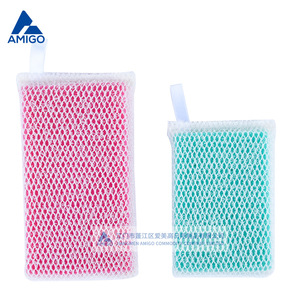 Éponge de nettoyage en maille brossée Amigo, motif diamant rectangulaire, pour casseroles et poêles de cuisine - Product Image 4